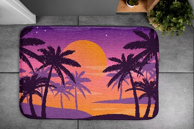 Tapis de salle de bain Plage tropicale