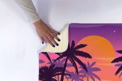 Tapis de salle de bain Plage tropicale