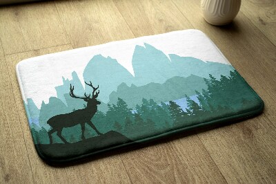 Tapis bain Forêt des cerfs