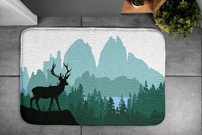 Tapis bain Forêt des cerfs
