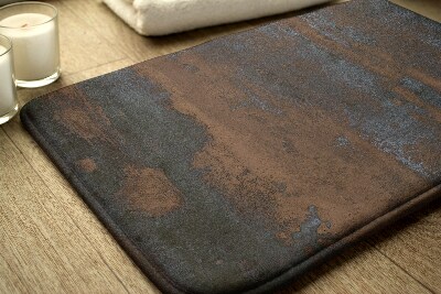 Tapis de salle de bain Rouiller