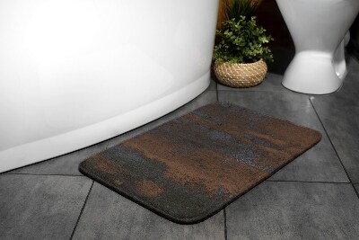 Tapis de salle de bain Rouiller