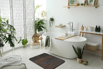 Tapis de salle de bain Rouiller