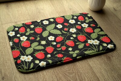Tapis bain Fraises