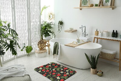 Tapis bain Fraises