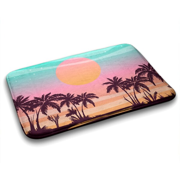Tapis de bain Plage tropicale