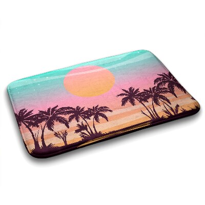 Tapis de bain Plage tropicale