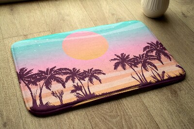 Tapis de bain Plage tropicale