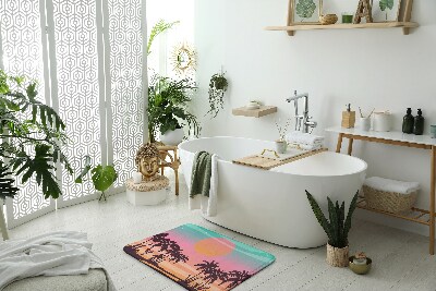 Tapis de bain Plage tropicale