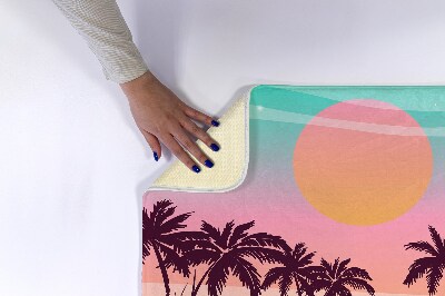 Tapis de bain Plage tropicale