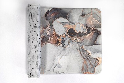 Tapis de salle de bain Marbre clair