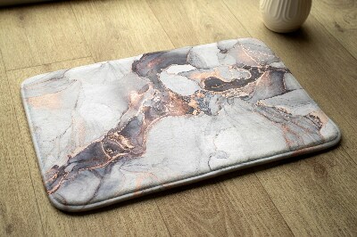 Tapis de salle de bain Marbre clair