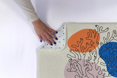 Tapis bain Récif corallien