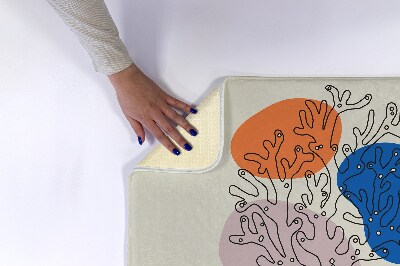 Tapis bain Récif corallien