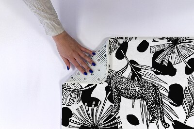 Tapis de bain Léopard de la savane