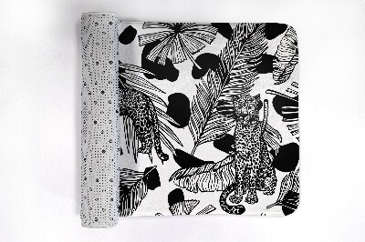 Tapis de bain Léopard de la savane