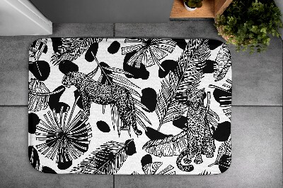 Tapis de bain Léopard de la savane