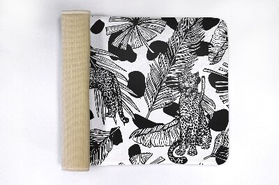 Tapis de bain Léopard de la savane