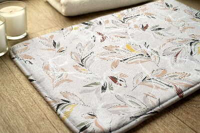 Tapis de salle de bain Abstraction des plantes