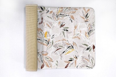 Tapis de salle de bain Abstraction des plantes