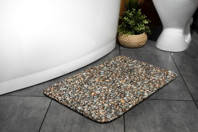 Tapis bain Plage rocheuse
