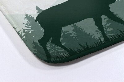 Tapis de bain Nature de l'orignal
