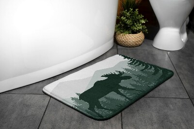 Tapis de bain Nature de l'orignal