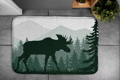 Tapis de bain Nature de l'orignal