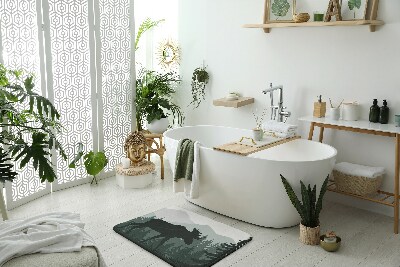 Tapis de bain Nature de l'orignal
