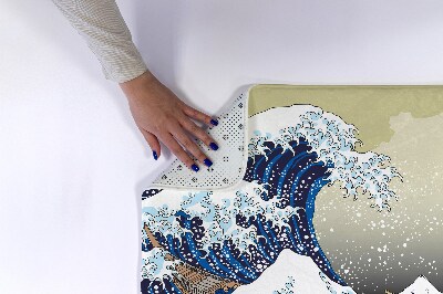 Tapis de salle de bain La grande vague de kanagawa