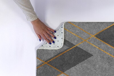 Tapis bain Motifs géométriques