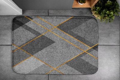 Tapis bain Motifs géométriques