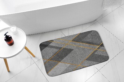 Tapis bain Motifs géométriques