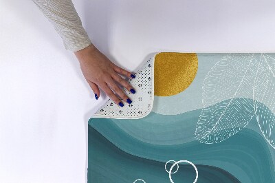 Tapis de bain Abstraction géométrique