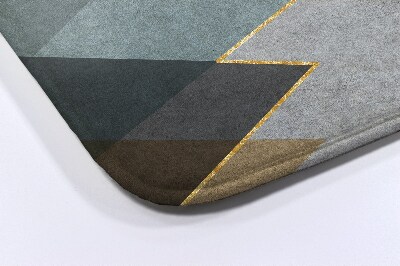 Tapis salle de bain Motifs géométriques