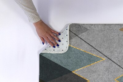 Tapis salle de bain Motifs géométriques