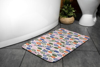 Tapis de bain Abstraction