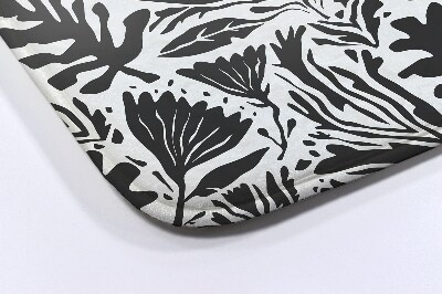 Tapis salle de bain Abstraction des plantes