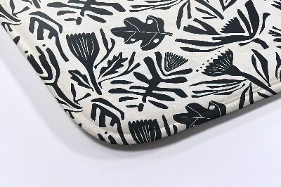 Tapis de salle de bain Abstraction des plantes