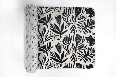 Tapis de salle de bain Abstraction des plantes