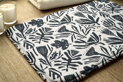 Tapis de salle de bain Abstraction des plantes
