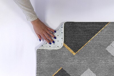 Tapis bain Motifs géométriques