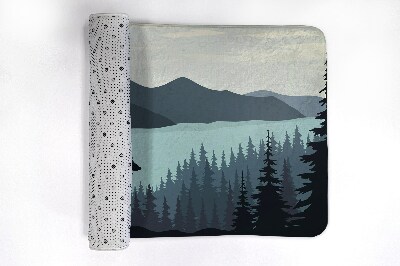 Tapis de bain Forêt de l'ours