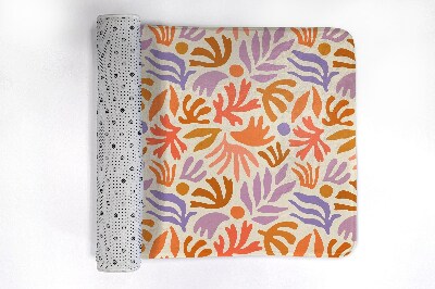 Tapis bain Abstraction des plantes