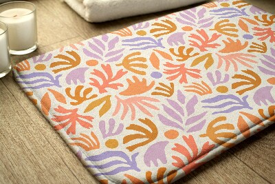 Tapis bain Abstraction des plantes