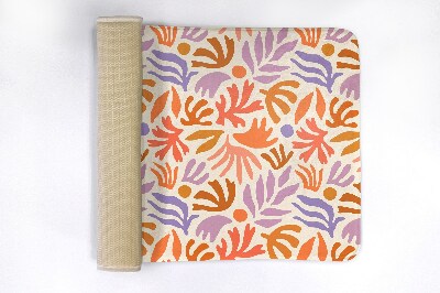 Tapis bain Abstraction des plantes