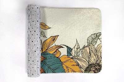 Tapis de salle de bain Fleur de tournesol