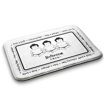 Tapis de salle de bain Lutteurs de sumo