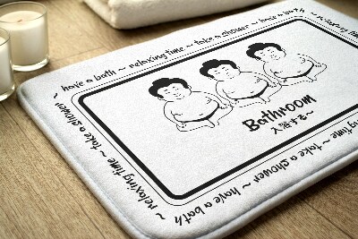 Tapis de salle de bain Lutteurs de sumo