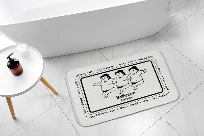 Tapis bain Lutteurs de sumo
